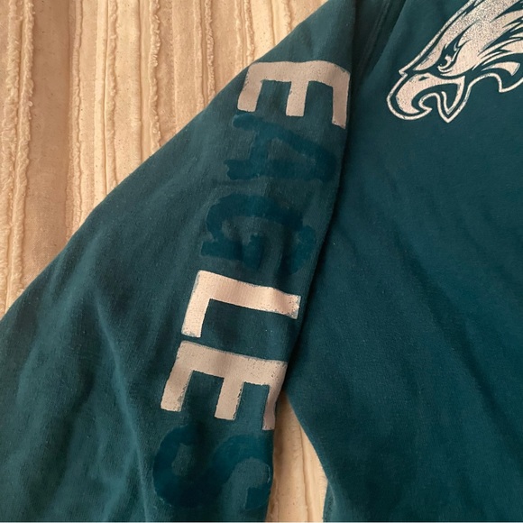 Philadelphia Eagles Football Zip Up Hoodie Victoria Secret Philly - Picture 4 of 7